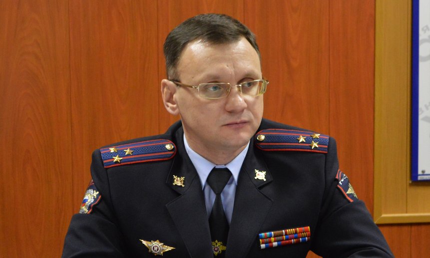 Начальник регионального управления Росгвардии Андрей Плотников.